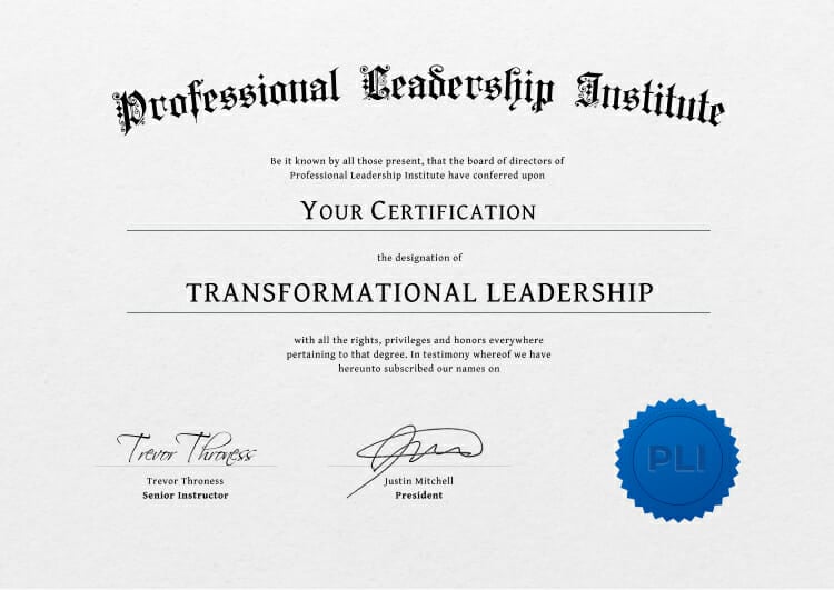 PLI Cert Mini MBA in Professional Leadership 1